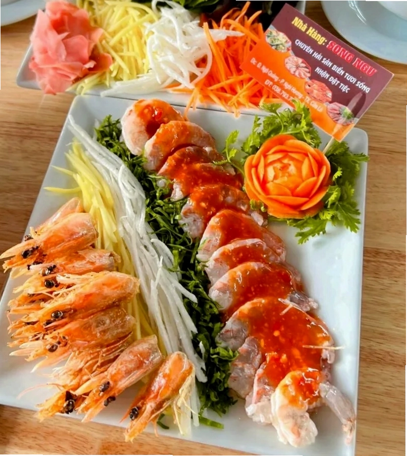 Không gian bên trong nhà hàng Song Ngư Quận 1