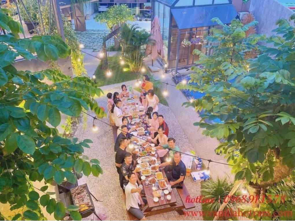 Không gian cổ điển và ấm cúng tại Hoa Thủy Mộc Homestay Hồ Tràm