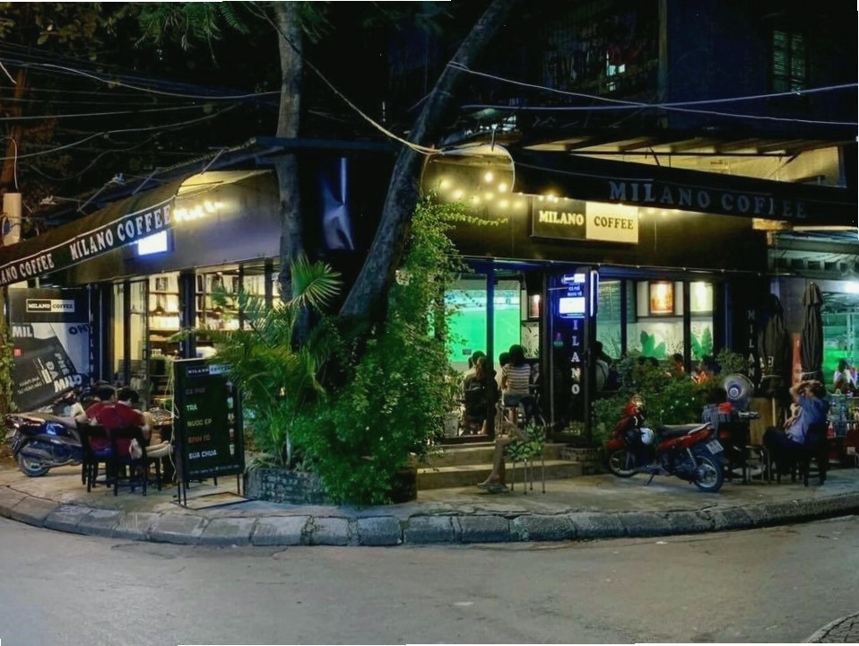 Không gian đậm chất cá tính của Milano Coffee Nghĩa Tân