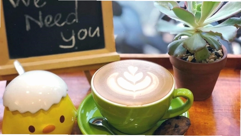 Không gian độc đáo của Time Cafe Cần Thơ