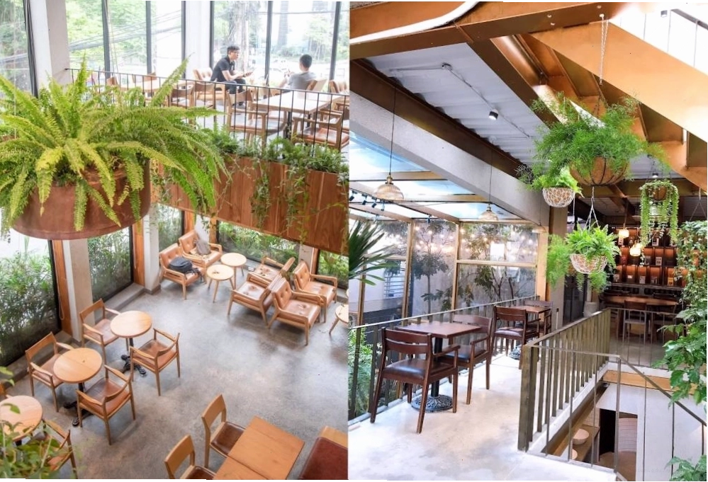 Không gian gần gũi với thiên nhiên của Foglian Coffee