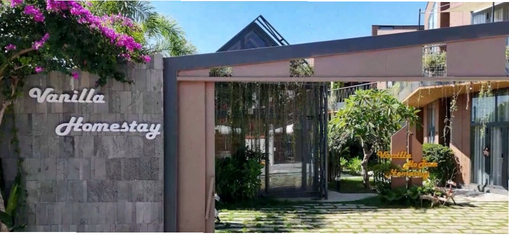 Không gian hiện đại của homestay Hồ Tràm cho thuê nguyên căn gần biển