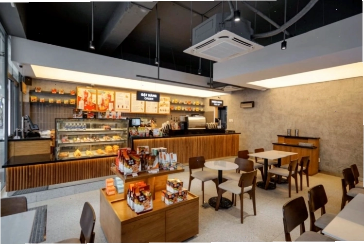 Không gian hiện đại của The Coffee House
