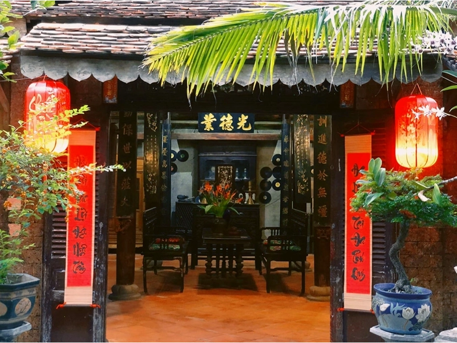 Không gian hoài cổ với kiến trúc xưa cũ tại Cà phê Cổ Quán