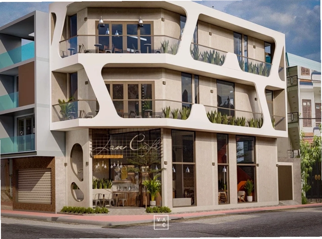 Không gian Jan Cafe với phong cách công nghiệp hiện đại