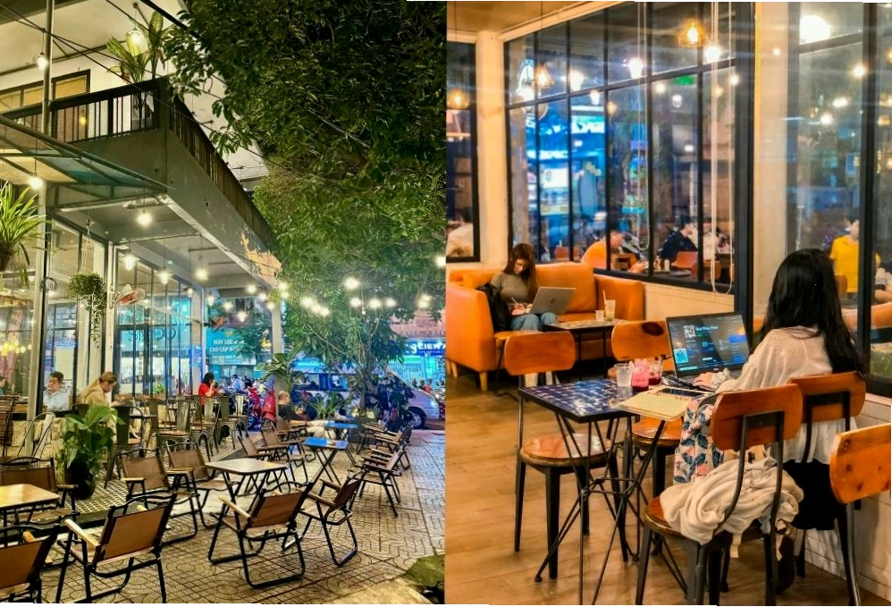 Không gian làm việc yên tĩnh tại Thức Coffee, quán cafe 24h Quận 1