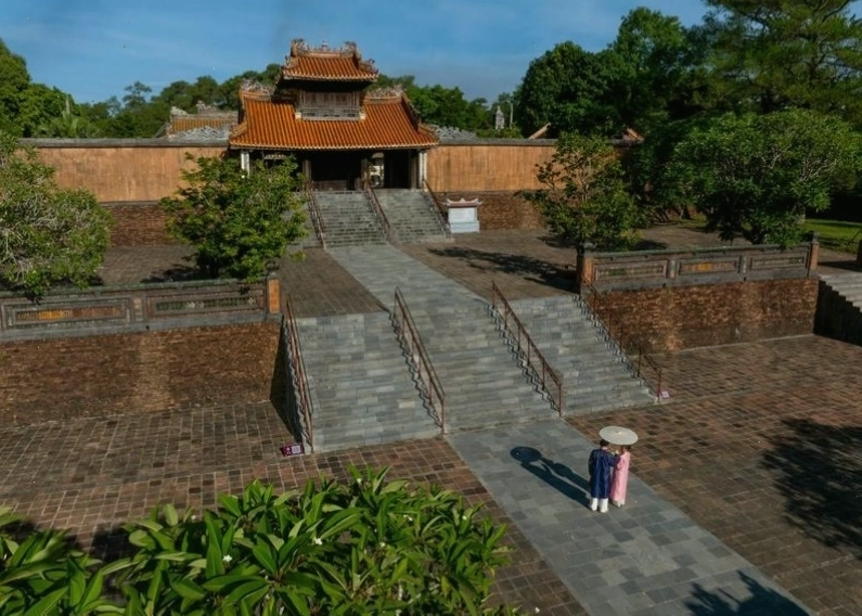 Không gian lãng mạn tại Lăng Tự Đức