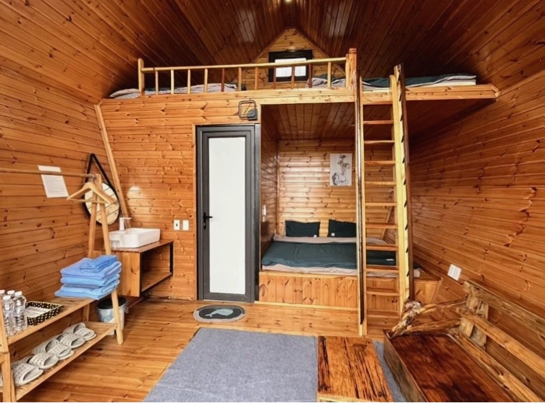 Không gian Mando Homestay Tà Xùa yên bình và thư thái