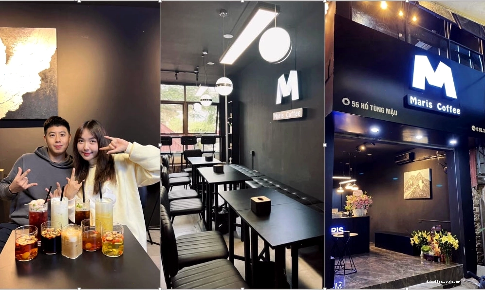 Không gian Maris Coffee mang phong cách châu Âu thanh lịch