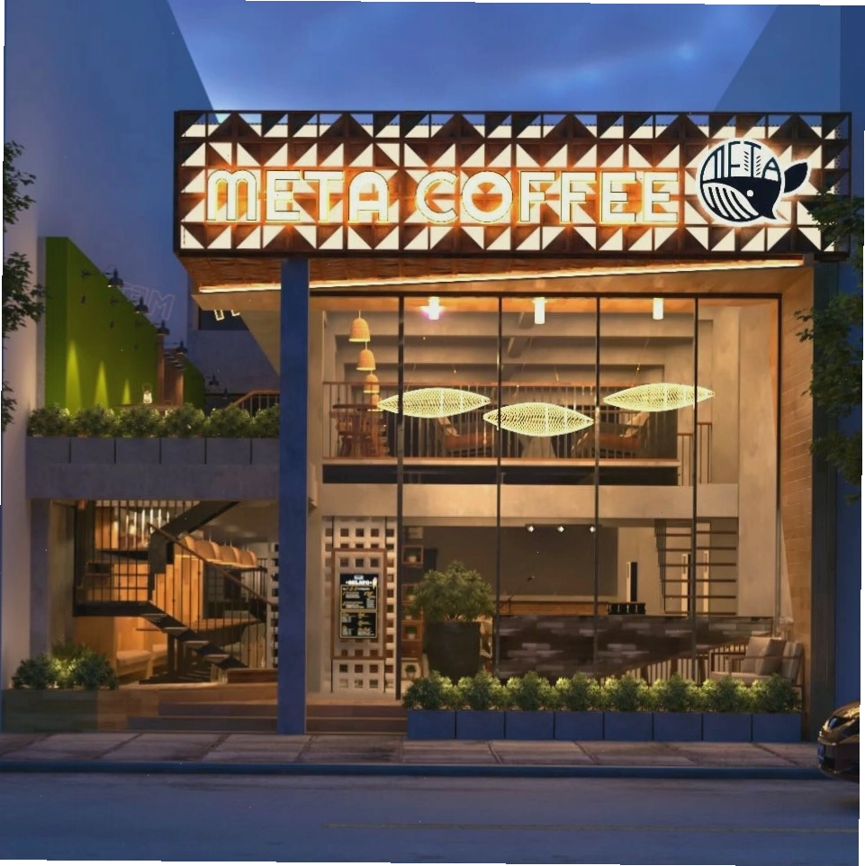 Không gian Meta Cafe tại Phan Thiết