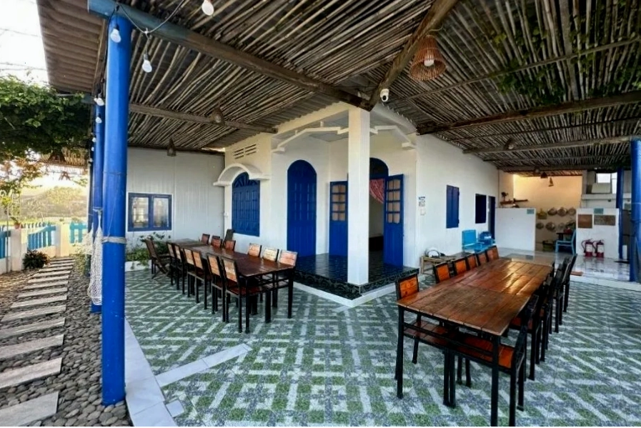 Không gian mộc mạc của Nắng House Homestay