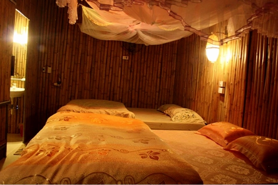 Không gian mộc mạc, gần gũi thiên nhiên của Bungalow Superior tại Ninh Binh Valley Homestay