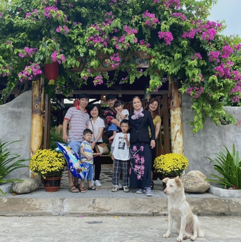 Không gian mộc mạc và gần gũi thiên nhiên tại Mộc Homestay Quy Nhơn