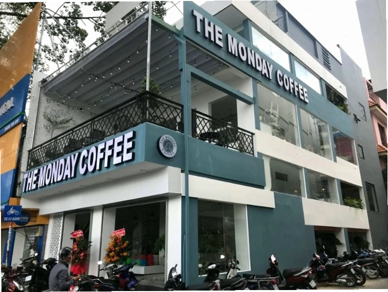 Không gian năng động của The Monday Coffee