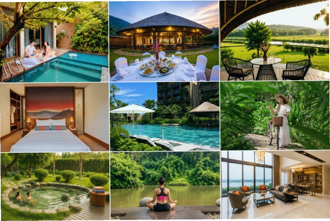 Không gian nghỉ dưỡng yên tĩnh tại Mandala Kim Bôi, Hòa Bình