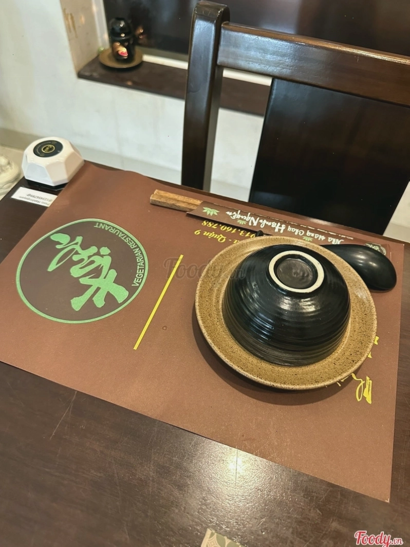 Không gian Nhà hàng chay Hạnh Nguyện