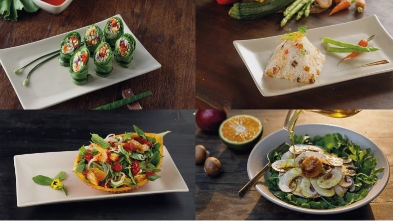 Không gian nhà hàng Hum Vegetarian – Cafe & Restaurant