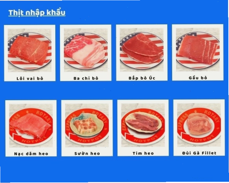 Không gian nhà hàng Kichi Kichi với băng chuyền đồ ăn