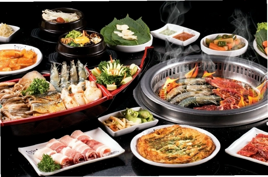 Không gian nhà hàng King BBQ phục vụ buffet Hàn Quốc
