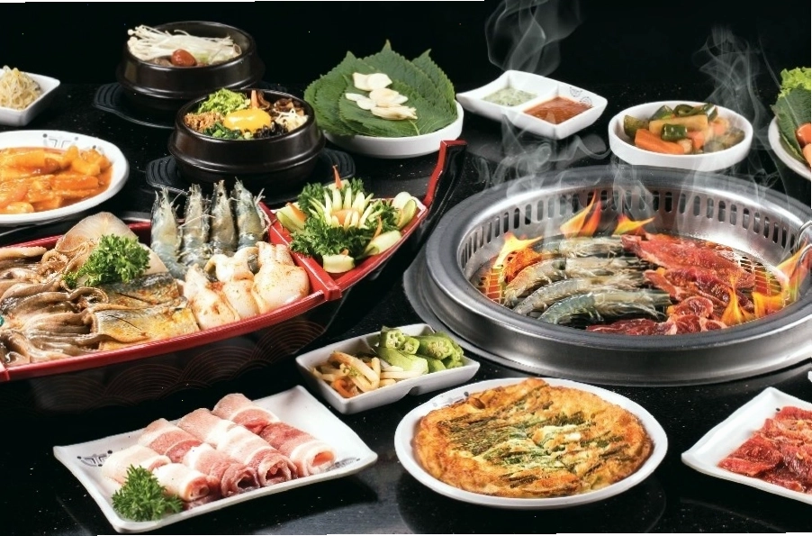 Không gian nhà hàng King BBQ sang trọng và ấm cúng