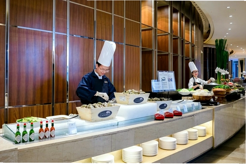 Không gian nhà hàng La Brasserie, Khách sạn Nikko Saigon