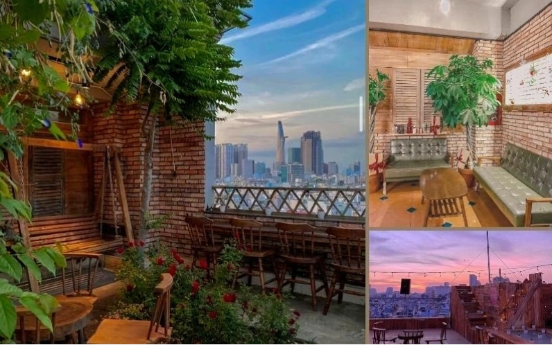 Không gian nhẹ nhàng và ấm cúng tại Thương Rooftop