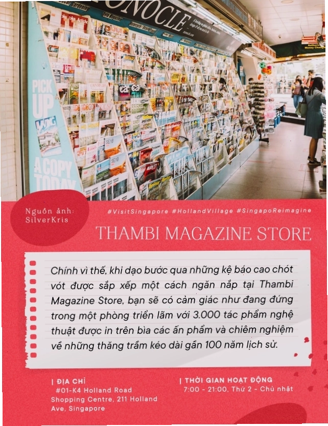 Không gian nhộn nhịp tại Holland Village