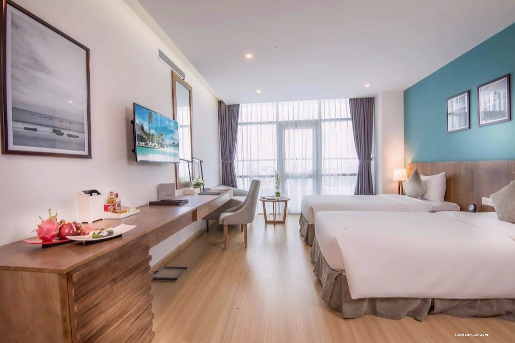 Không gian phòng ăn sang trọng tại khách sạn