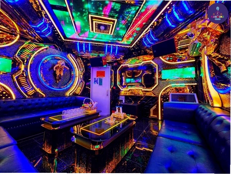 Không gian phòng hát hiện đại, cách âm chuẩn chỉnh tại Karaoke Phương Nhi