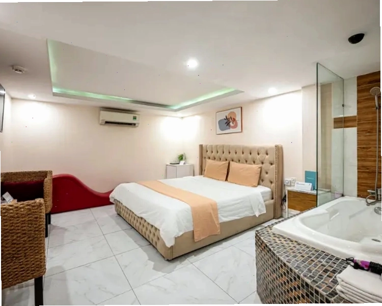 Không gian phòng Joy Inn ấm áp và quyến rũ