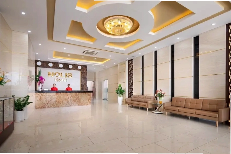 Không gian phòng nghỉ tại Khách sạn Nolis