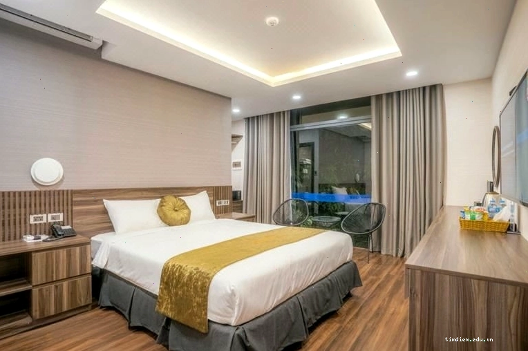 Không gian phòng nghỉ tiện nghi tại Khách sạn 3T Hà Nội