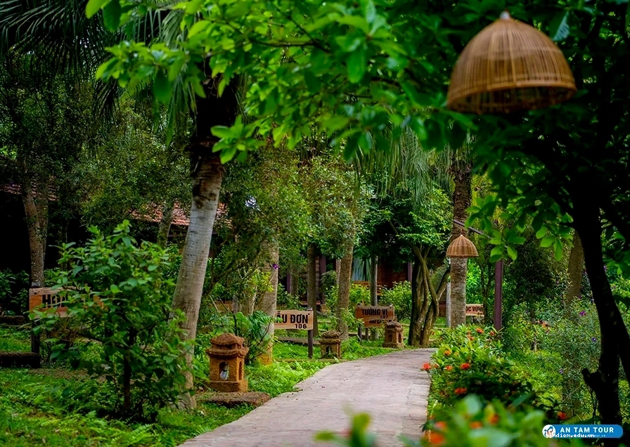 Không gian phòng nghỉ tiện nghi tại Thảo Viên Resort