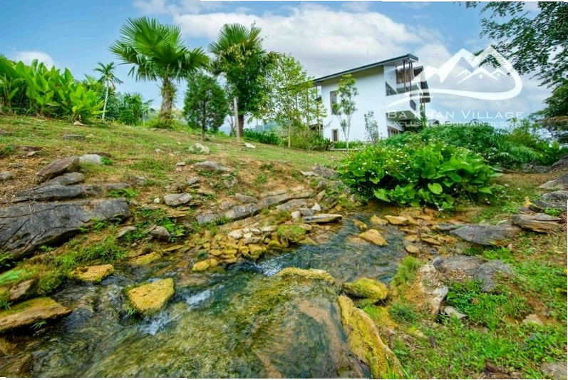 Không gian phòng tắm tiện nghi tại Bakhan Village Resort