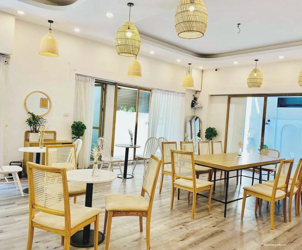Không gian quán cafe For.US Coffee phong cách Hàn Quốc