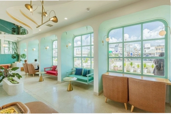 Không gian quán cafe võng yên tĩnh tại Đà Lạt
