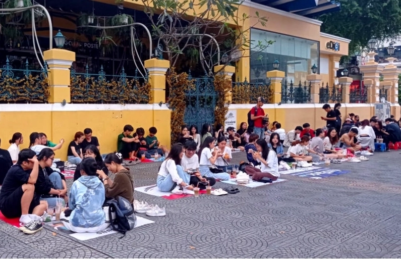 Không gian quen thuộc của văn hóa cà phê bệt tại Sài Gòn