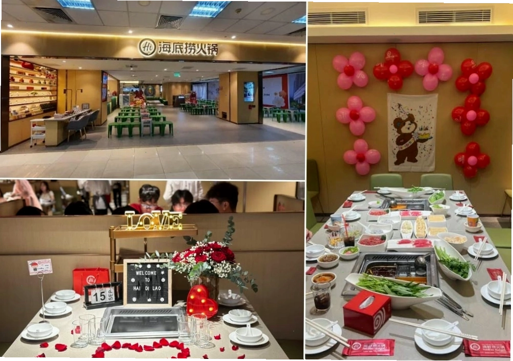 Không gian rộng rãi tại Haidilao Hùng Vương Plaza