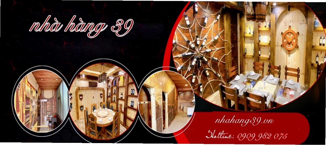 Không gian sang trọng của Nhà hàng 39