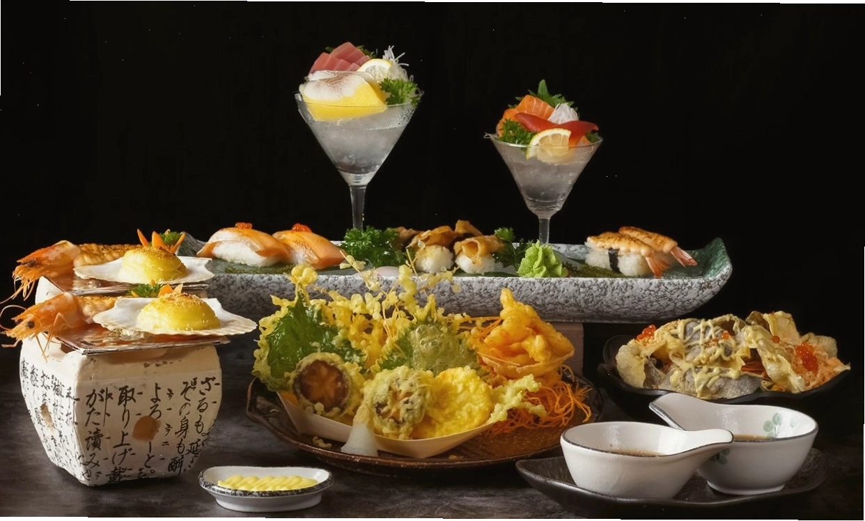 Không gian sang trọng của nhà hàng Sushi Tei
