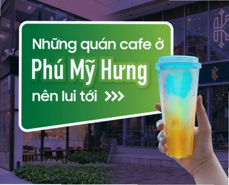 Không gian sang trọng của Tartine Saigon với tông màu vàng chủ đạo