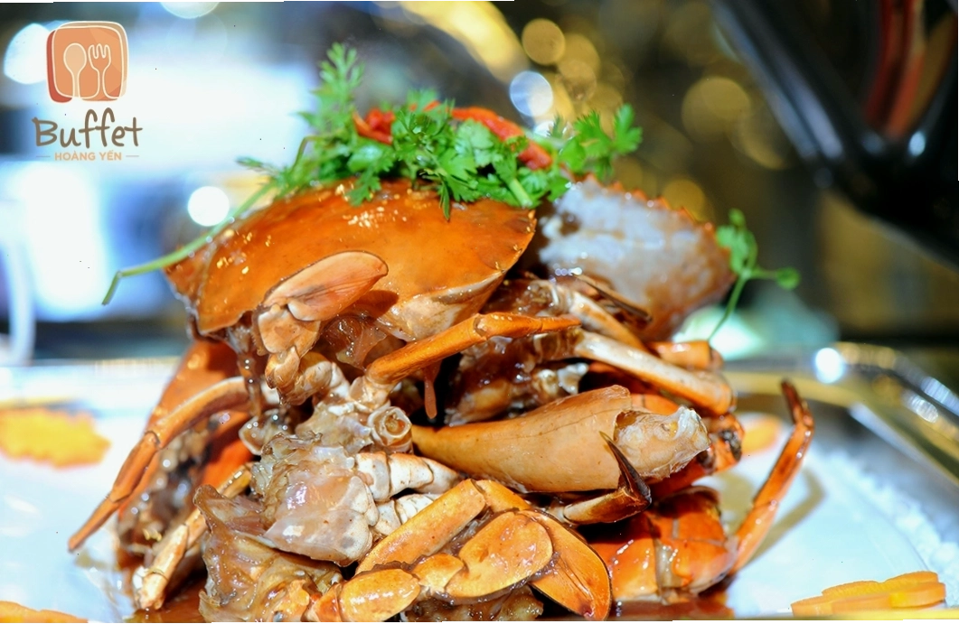 Không gian sang trọng tại Hoàng Yến Buffet