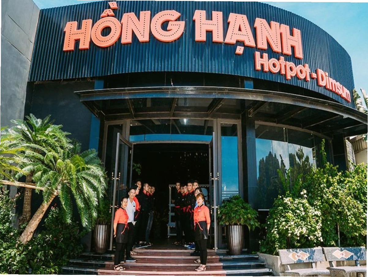Không gian sang trọng tại nhà hàng Hồng Hạnh Quảng Ninh