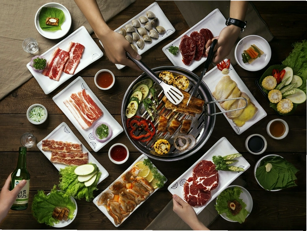 Không gian sang trọng tại nhà hàng King BBQ