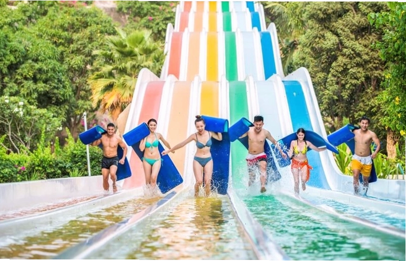 Không gian sang trọng tại nhà hàng thuộc hệ thống Vinpearl Nha Trang