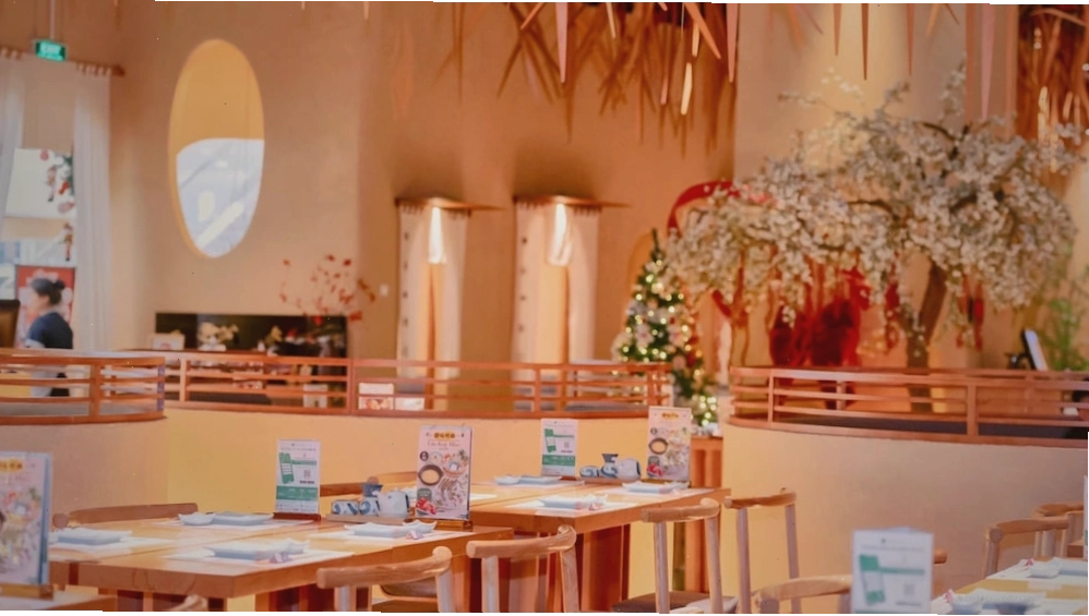 Không gian sang trọng và hiện đại tại Sushi Hokkaido Sachi