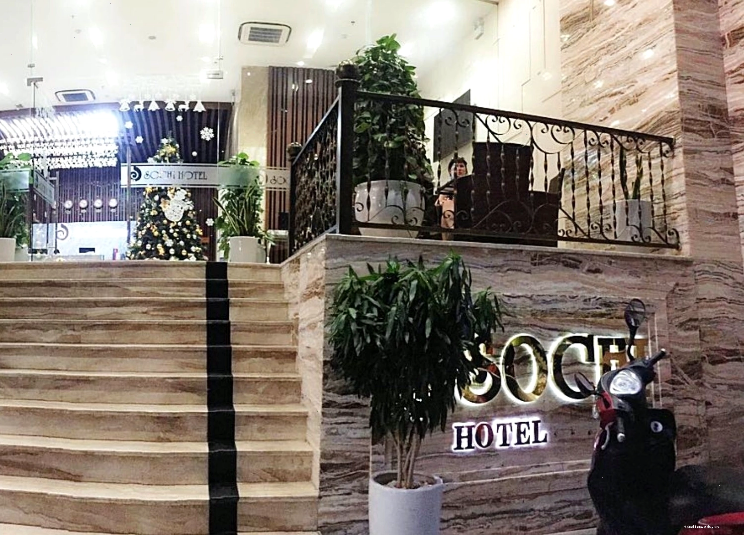 Không gian sảnh chờ của Sochi Hotel
