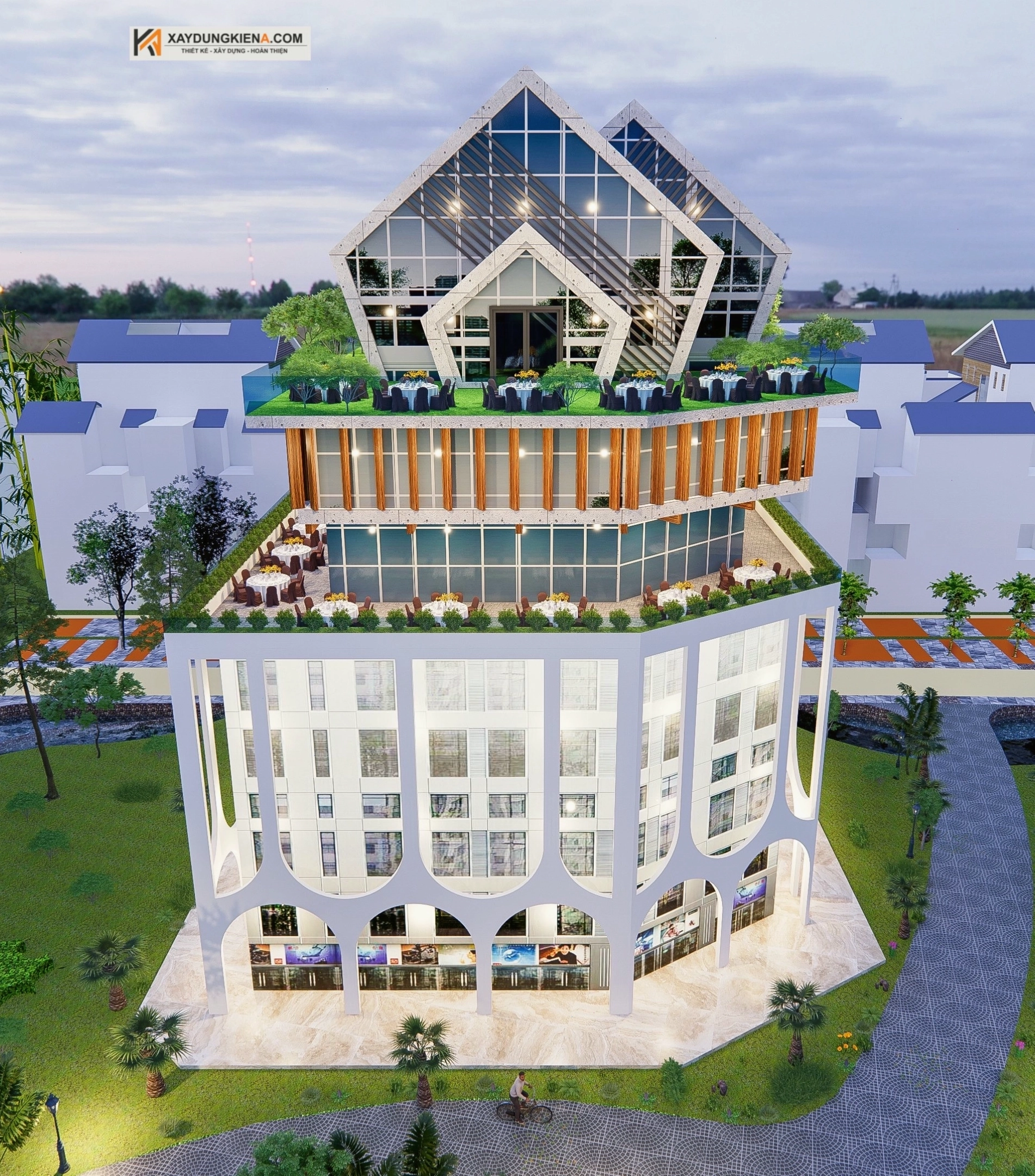Không gian sảnh chờ sang trọng của Maison De Charme