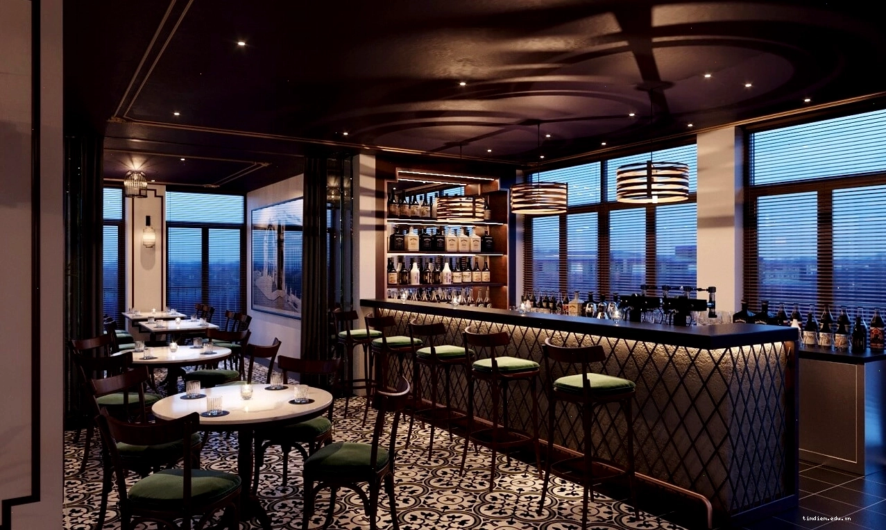 Không gian sảnh chờ sang trọng tại Khách sạn Majestic Sài Gòn