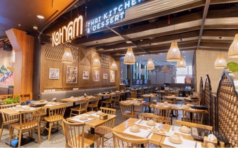 Không gian tại Bếp Thái Koh Yam, AEON Mall Hà Đông
